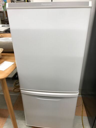 冷蔵庫 パナソニック NR-BW14FS-W 2021年製 W(幅)48.0×D(奥行き)58.6×H(高さ)111.9cm ※保証6ヶ月