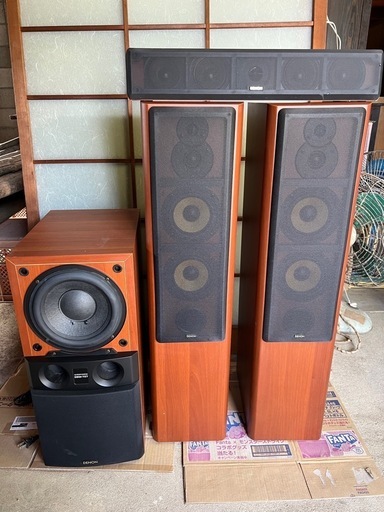 【GO-195】DENON デノン スピーカー SC-V505C SC-T555SA DSW-707