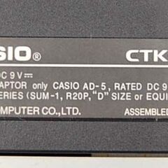 CASIO 電子キーボード 61鍵盤 CTK－631 200音色 シンセサイザー カシオ 元箱付き 札幌市 清田区 平岡の画像