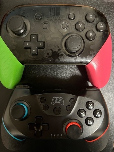 Nintendo Switch Proコントローラー スプラトゥーン2 社外コントローラー