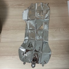 バースデー　1  風船　シルバー