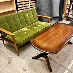 《売約済》10/27まで【武蔵小山店】 カリモク karimoku コロニアル センターテーブル ローテーブル ブナ材 幅120cm テーブル 木製 ナチュラル デザイン おしゃれ 検) アンティーク 調 ※ソファは別商品です 🚚 運搬無料エリア有 / 品川区 リサイクルショップ ランバールーム 武蔵小山店  ◀︎ 武蔵小山パルム 戸越銀座 隣の画像
