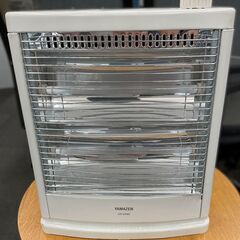 【YAMAZEN】電気ストーブ DS-D086（白／ホワイト）山善 小型ヒーター 電気ヒーター 暖房器具 800Wの画像