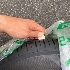タイヤ195/65R15 プリウス純正ホイール付き4本セットの画像