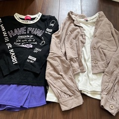１０月中旬まで‼️ピンクラテ、ラブラビ入り♡子供服　女の子　130