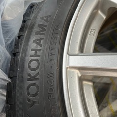 スタッドレスホイールタイヤ4本セット215/50R17 ヨコハマアイスガードIG50 2019年製の画像