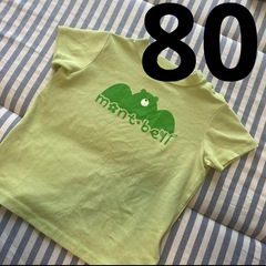 モンベル　ベビー　半袖Tシャツ　80  記名なし