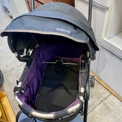 コンビ  コムペット 小型犬用キャリーバッグ キャリーカート 中古 ペットバギー ペット ミリミリ(milimili)の画像