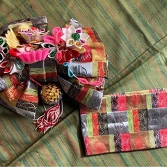 レトロ可愛い❤️飾り帯and髪飾り