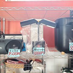 🎉ラスト1週間❗大特価フリマ10/27まで🎊未使用・中古 家電 暖房用品やポットなど 商品紹介②の画像