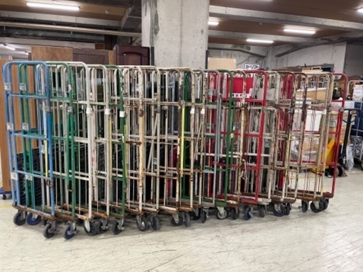 【直接引取限定】戸田市 20台 カゴ台車 カーゴ ロールボックス　バラ売り無し　まとめ