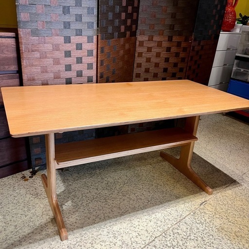 《売約済》【池上店】無印　無印良品　MUJI  リビングでもダイニングでもつかえるテーブル　オーク材　リビングでも　ダイニングでも　テーブル　ダイニングテーブル