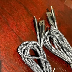 USB ライトニング　ケーブル2本セット　3mの画像