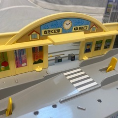 プラレール　駅の画像