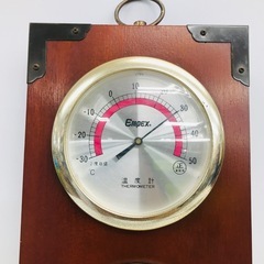 ⭐️レトロ⭐️EMPEX 温度湿度計の画像