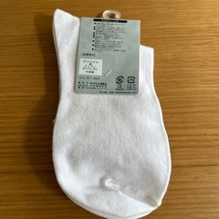 【未使用品　タグ付き】白レース靴下　サイズ23〜25㌢の画像