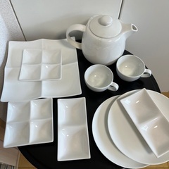 食器類10点まとめて　白　陶器