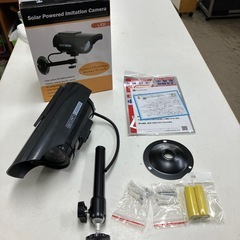 Y2409-420 ダミーカメラ ブラック 通電確認済み 中古美品