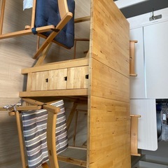 IKEAダイニングテーブル、椅子4脚セット