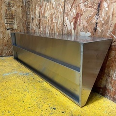 C(6666)業務用 ステンレス棚 平棚 釣り棚 W1200D350H250 厨房 飲食店 店舗用品 中古品の画像