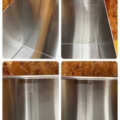 C(6666)業務用 ステンレス棚 平棚 釣り棚 W1200D350H250 厨房 飲食店 店舗用品 中古品の画像