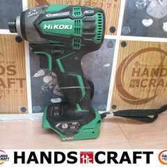 ハイコーキ HIKOKI WH14DDL2 インパクトドライバ 14.4V 中古品 本体のみ【ハンズクラフト宜野湾店】
