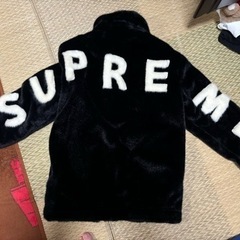美品　supreme フェイクファージャケット