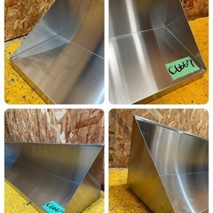 C(6667)業務用 ステンレス棚 平棚 釣り棚 W1415D250H230 厨房 飲食店 店舗用品 未使用 保管品 直接引き取り歓迎 大阪の画像