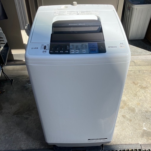 HITACHI 日立 洗濯機 7kg 2017年製 白い約束 NW-70A形