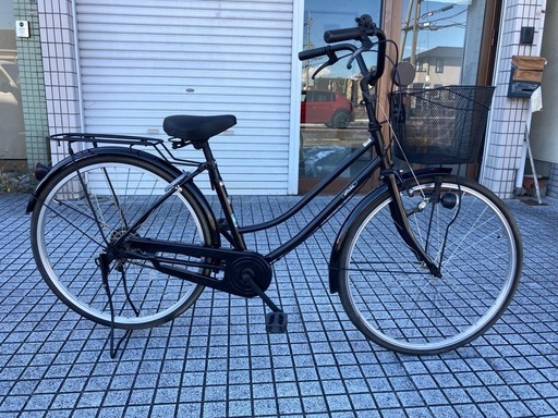 【26インチ自転車】美品❗️変速なし　サイクルベースあさひ製　鍵新品❗️スペアキーあり　若林自転車　膳所店　SALE中❗️