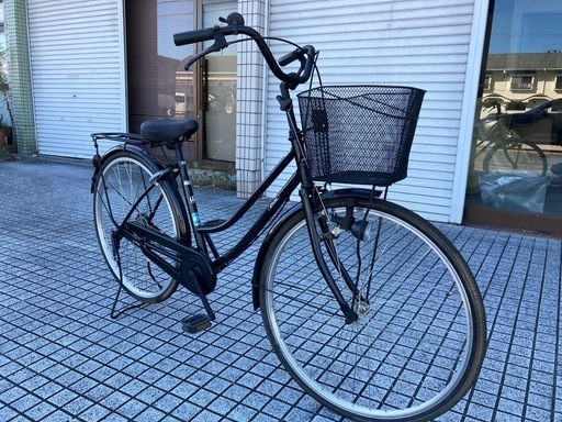 【26インチ自転車】美品❗️変速なし　サイクルベースあさひ製　鍵新品❗️スペアキーあり　若林自転車　膳所店　SALE中❗️