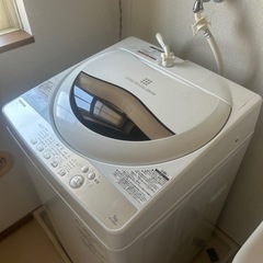 未使用に近い TOSHIBA AW-5G8(W)洗濯機