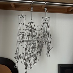 無印良品 洗濯干し アルミ角型の画像