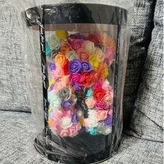 人気商品 FLORASHOW ローズベア バラ ブーケ 結婚式　...