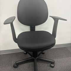 【新品】手すり付きコンパクトチェア　オフィス用家庭用