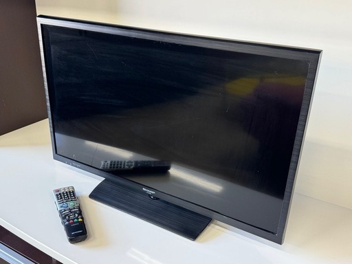 ♻️2015年製 SHARP AQUOS 32V 地デジ液晶カラーTV 【ネット決済・配送可・3ヶ月保証】