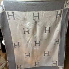 hermes カーペット エルメス柄白の画像