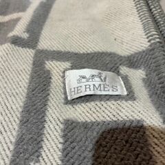 hermes カーペット エルメス柄白の画像