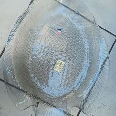 arcoroc franceの魚の大皿
