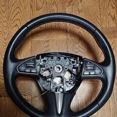 v37スカイラインハイブリド前期型用純正ステアリング（更に値下げ...
