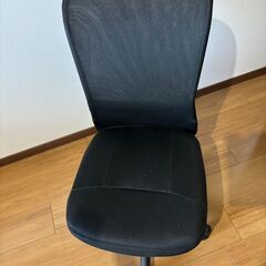 【最終値下げ・豊川市諏訪西町】オフィスチェア黒