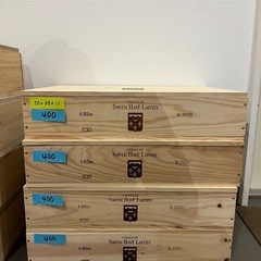 高級ワイン木箱一つ300円
