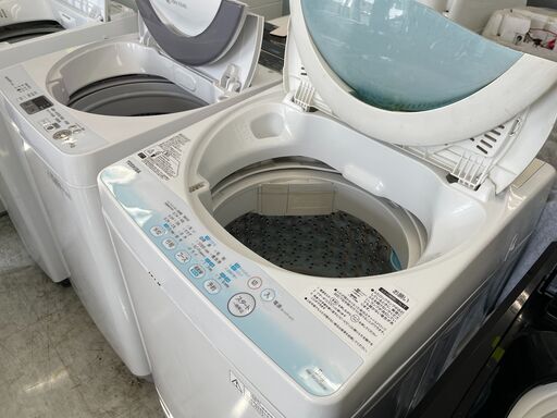 洗濯機の分解クリーニング行っています！配送設置込み　東芝5.0K洗濯機　2016年製　分解クリーニング済み！！