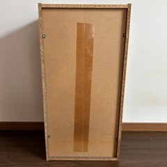 カラーボックス　茶色　ウォールナット　3段　調整可能の画像