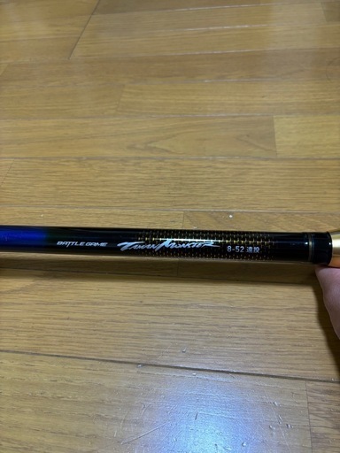 釣り　打ち込み竿