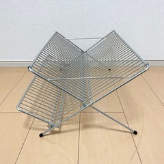 【直接引渡】IKEA イケア KVOT クヴォート ディッシュラック 皿 食器 水切り 高さ23 cm  長さ48 cm  幅29 cm 美品の画像