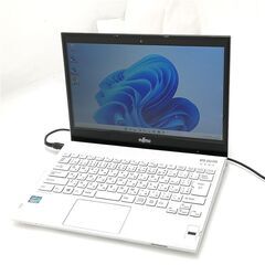ノートPC 富士通 SH54/J 白 i5 8GB DVD SS...