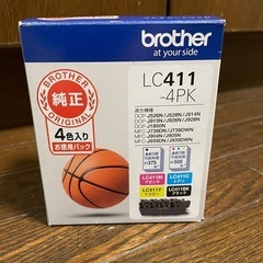 ブラザー brother  純正
インクカートリッジ お徳用4色パック LC411-4PKの画像