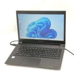 13.3型 ノートPC 東芝 S73/DN i5 8G SSD 無線 Win11