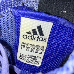 アディダス adidas ニット軽量ランニングシューズ 24cmの画像